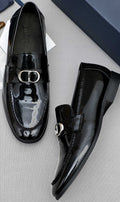 Dior Black Patent Leather Loafers — hero