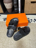 Hermes Kazimir Cutout Slide Sandals — hero