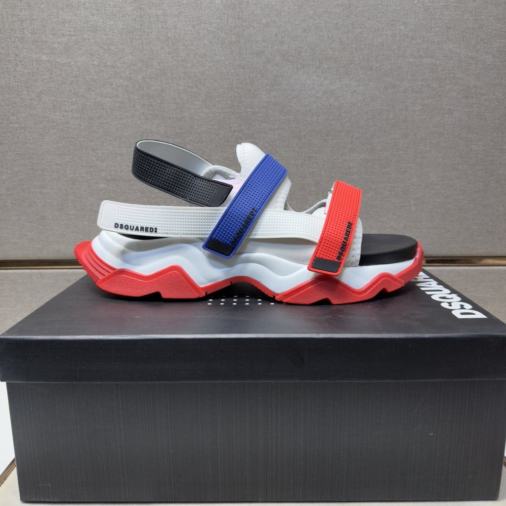 DSQUARED2 Multi-Strap Sport Sandals — side