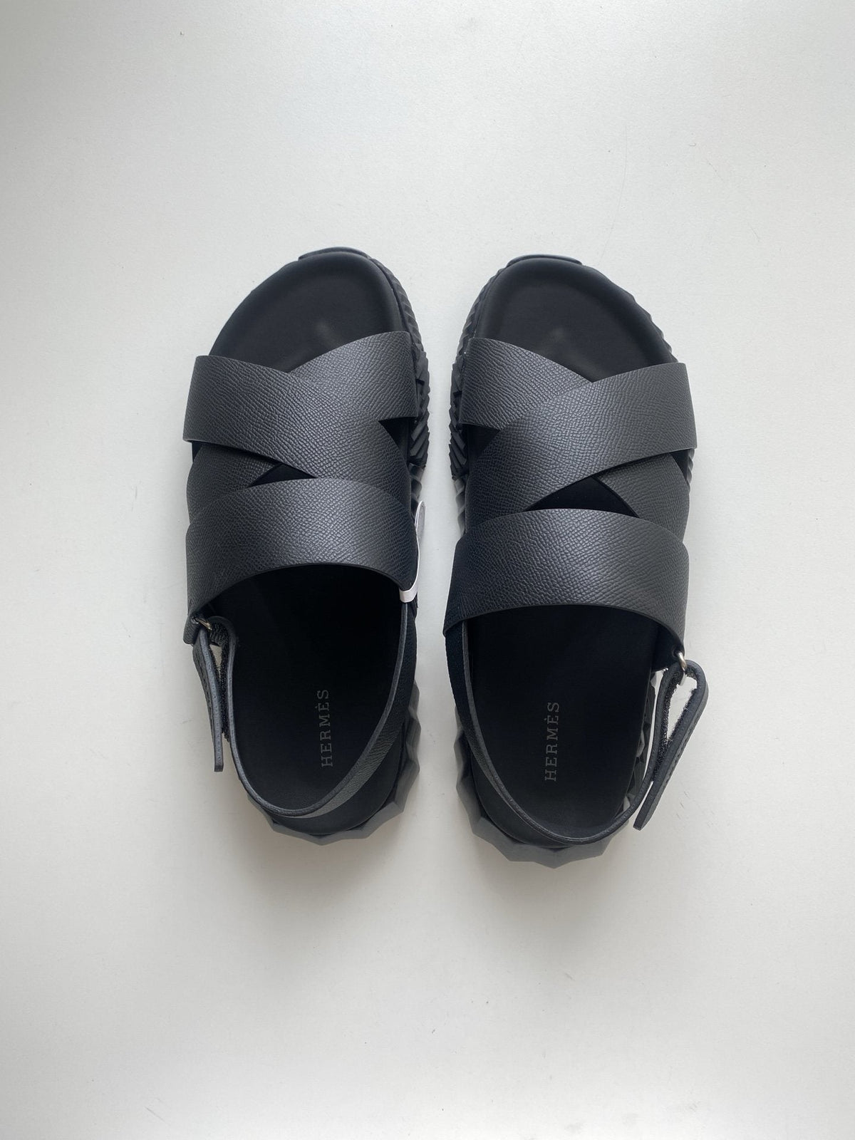 Hermès Nappa Calfskin Slingback Sandals — hero