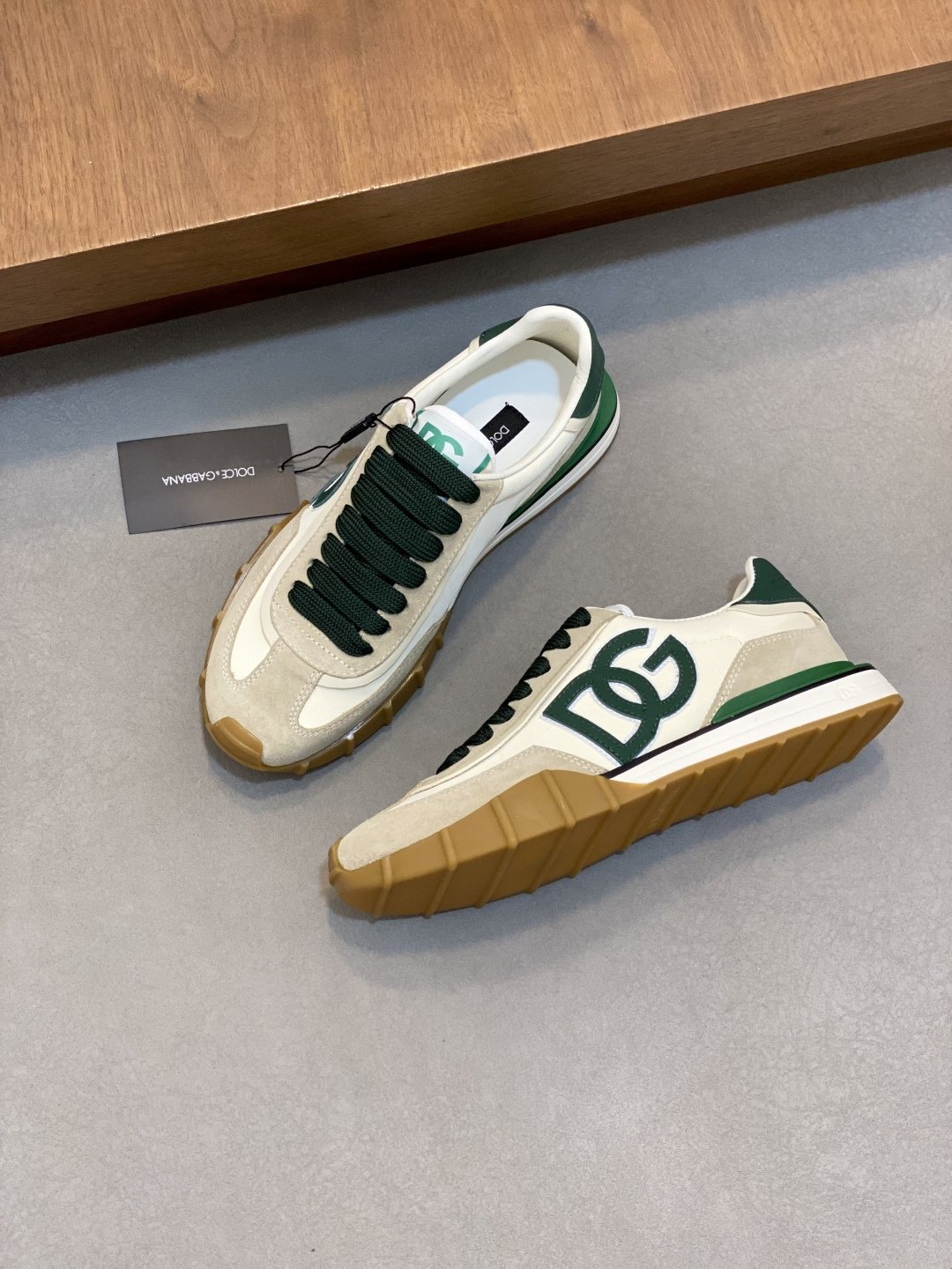 Dolce & Gabbana Layered Low-Top Sneakers — hero