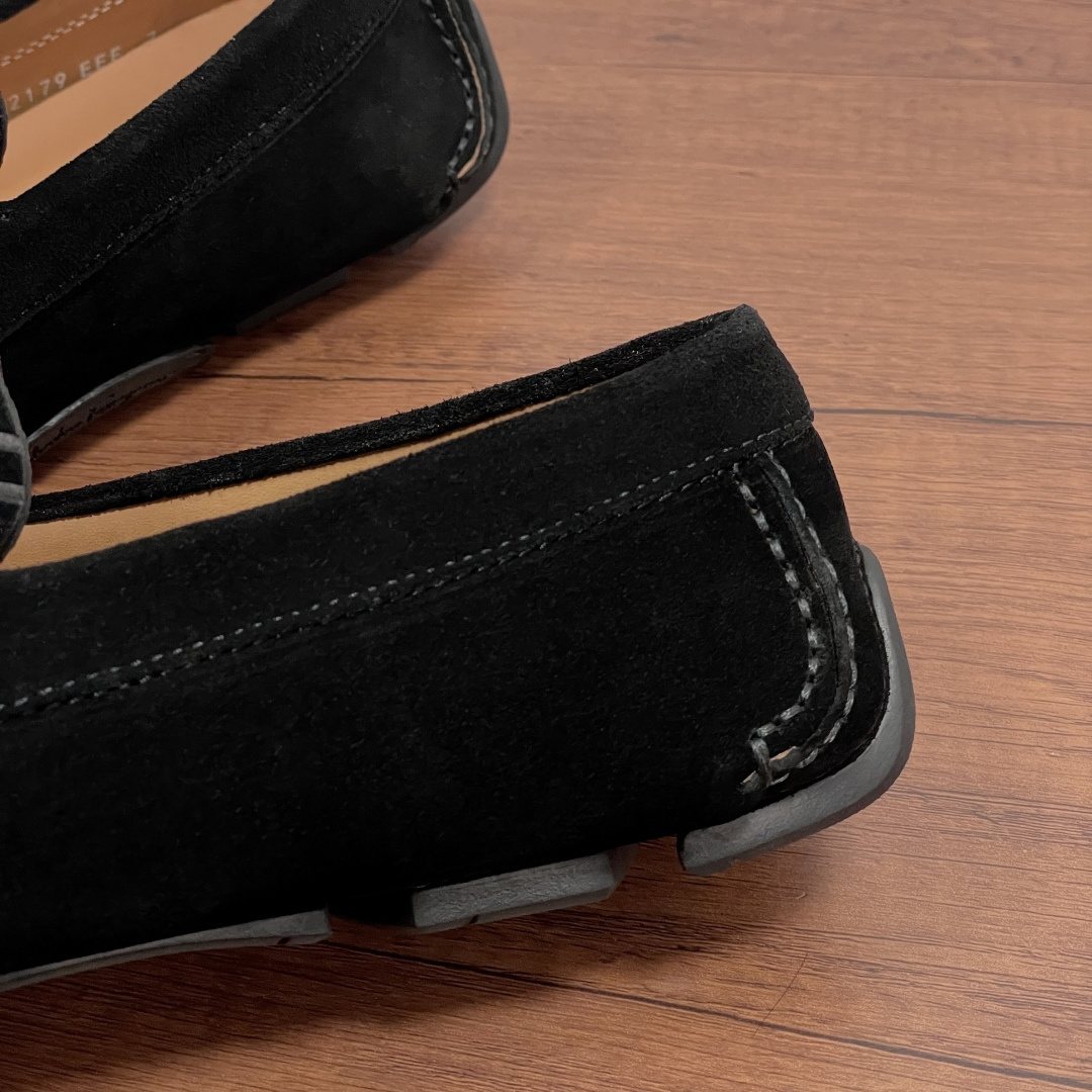 Ferragamo Horsebit Driving Shoes — detail