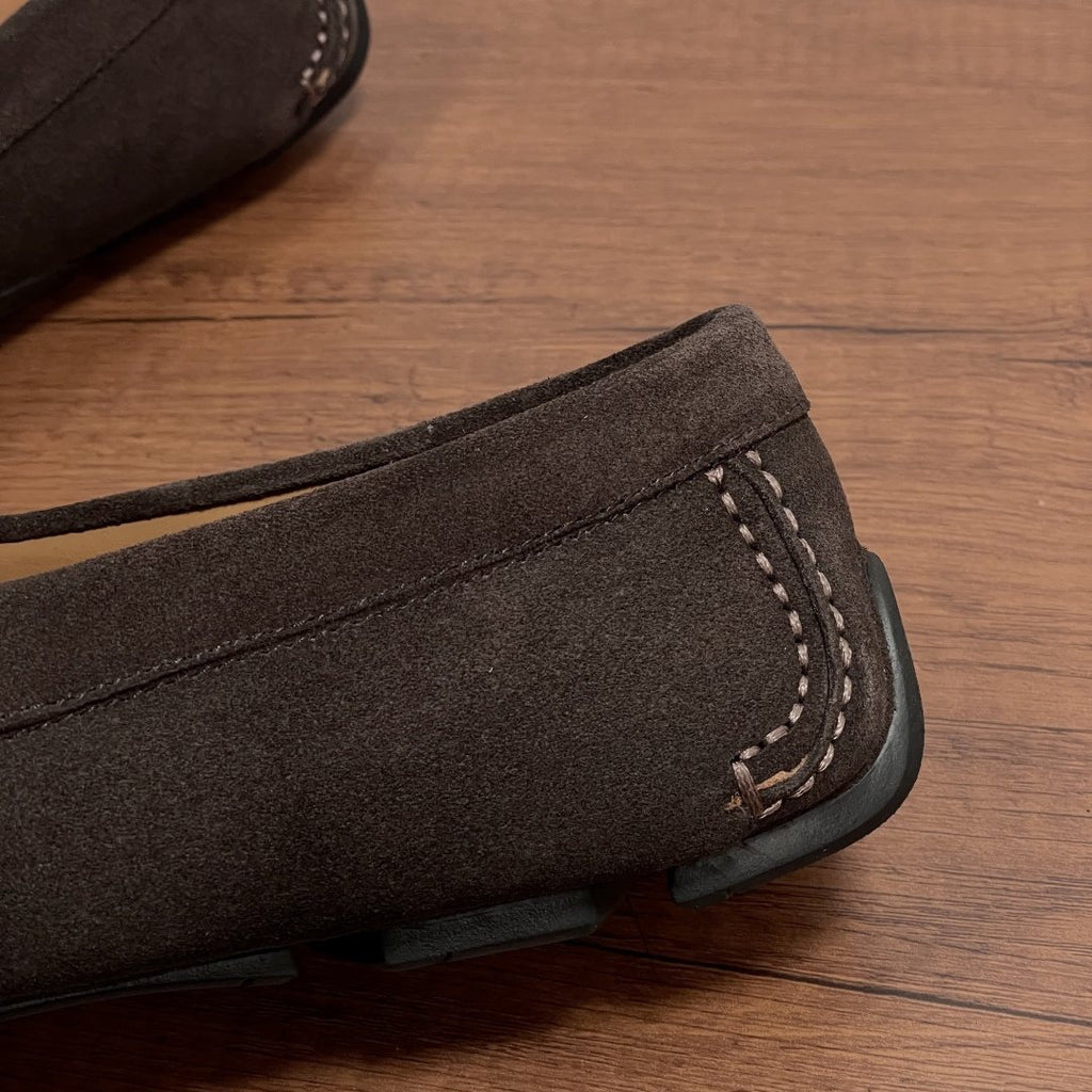 Ferragamo Horsebit Driving Shoes — detail