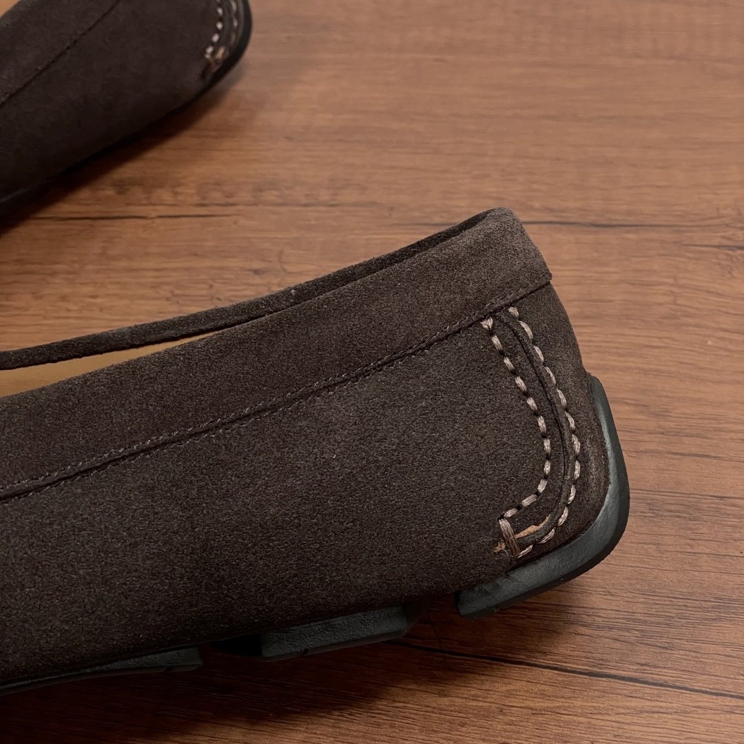 Ferragamo Horsebit Driving Shoes — detail