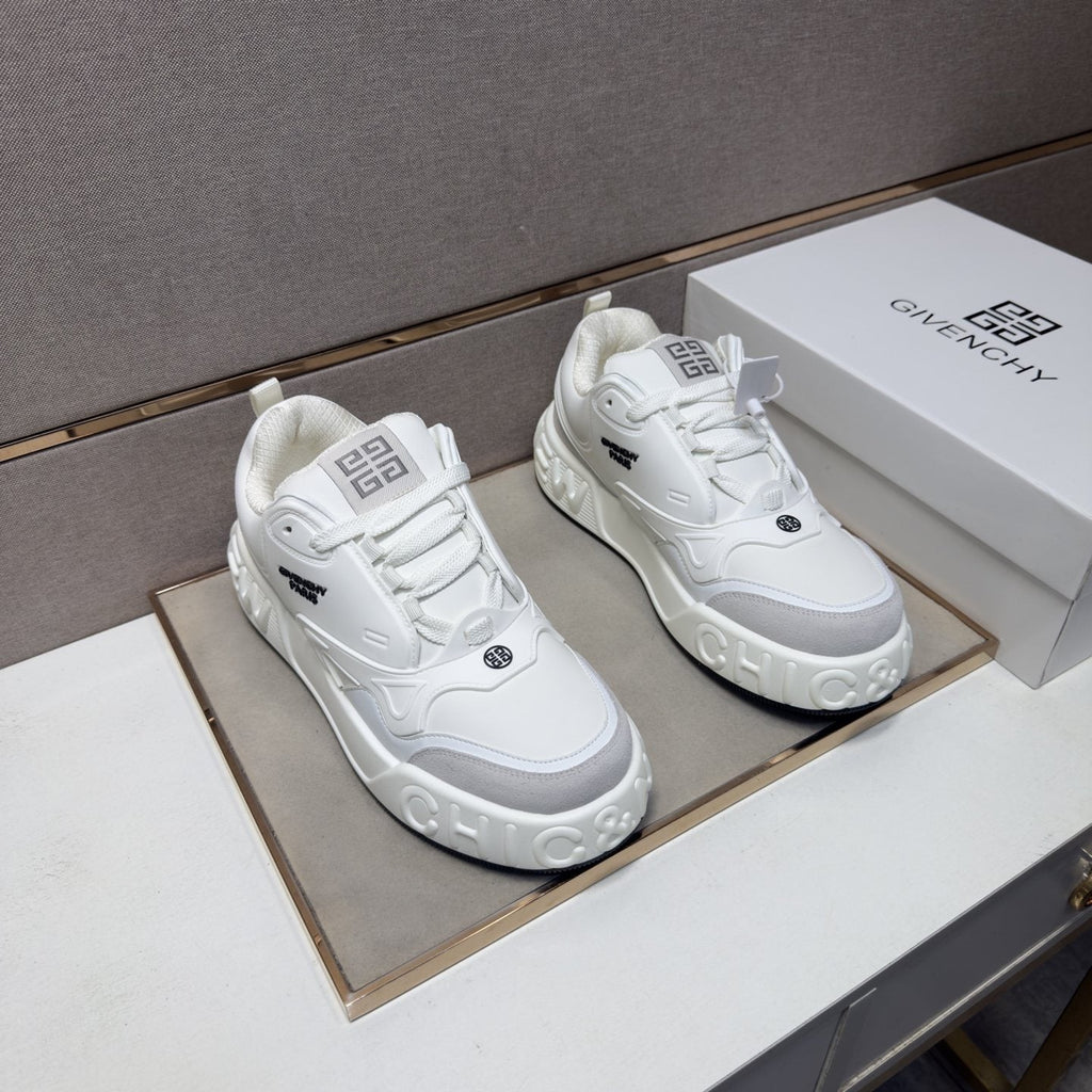 Givenchy Layered Panel Sneakers — front
