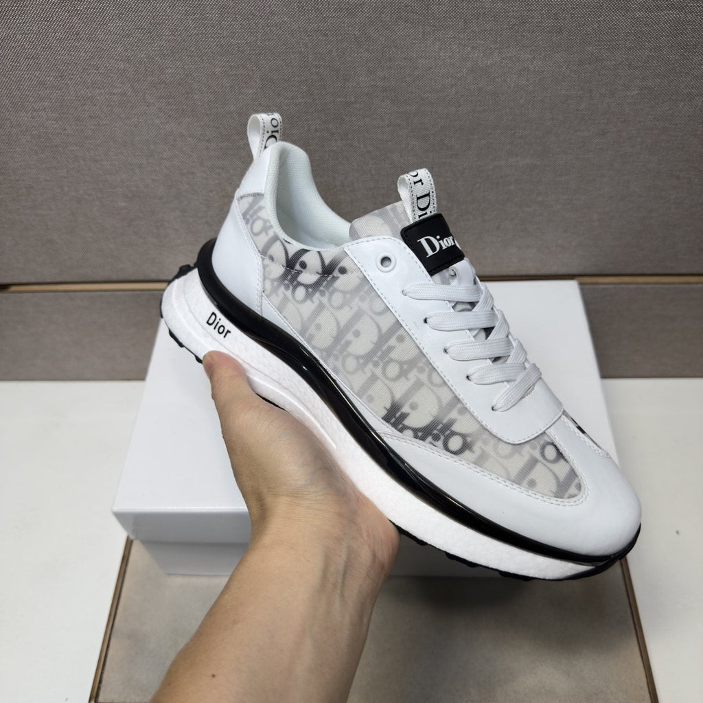 Dior Patterned Panel Sneakers — model