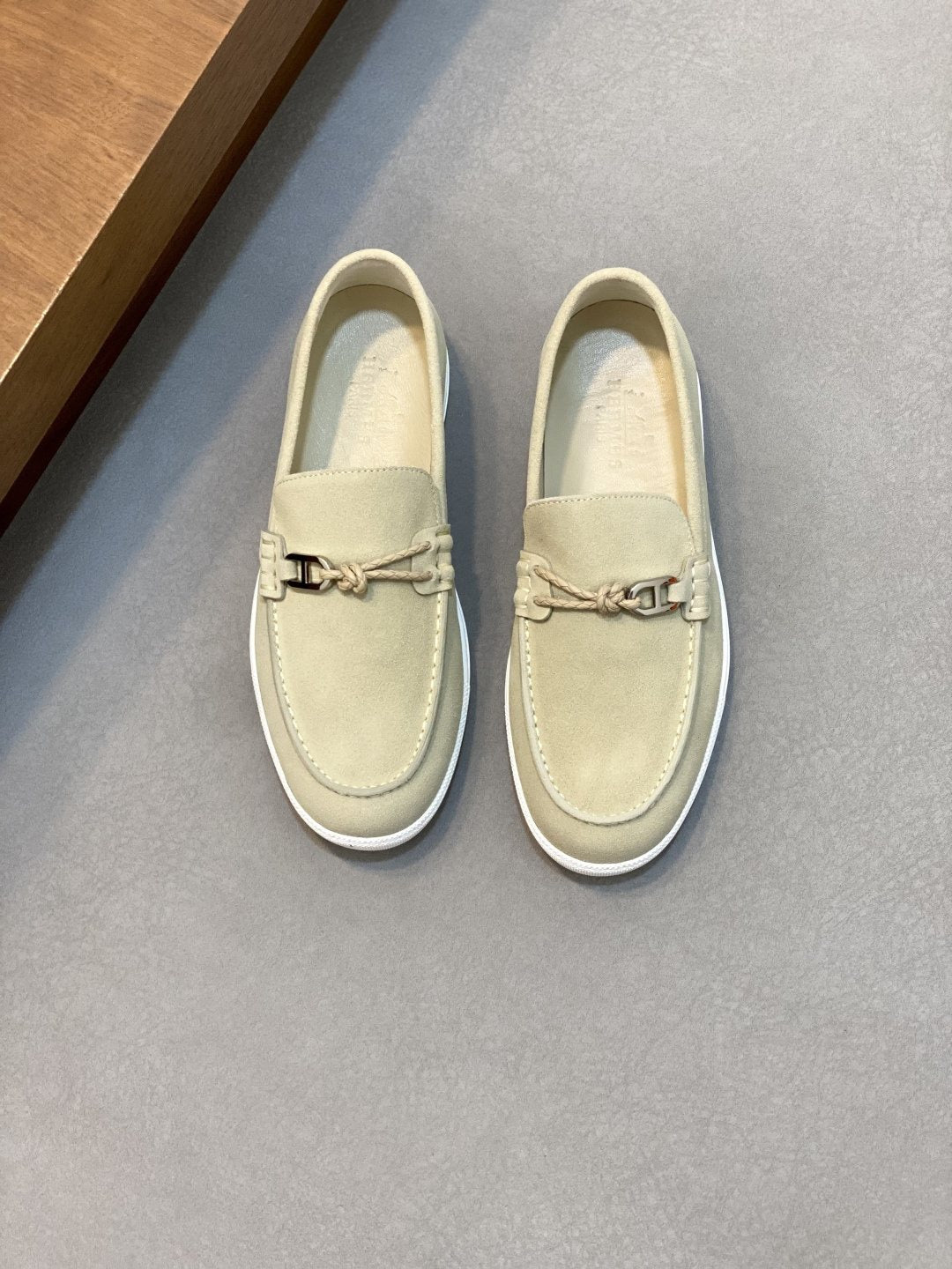 Hermès Bit-Detail Men's Loafers — front