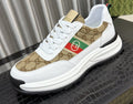 Gucci Monogram Stripe Low-Top Sneakers — hero