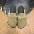 Hermès H-Detail Suede Mule Shoes — hero