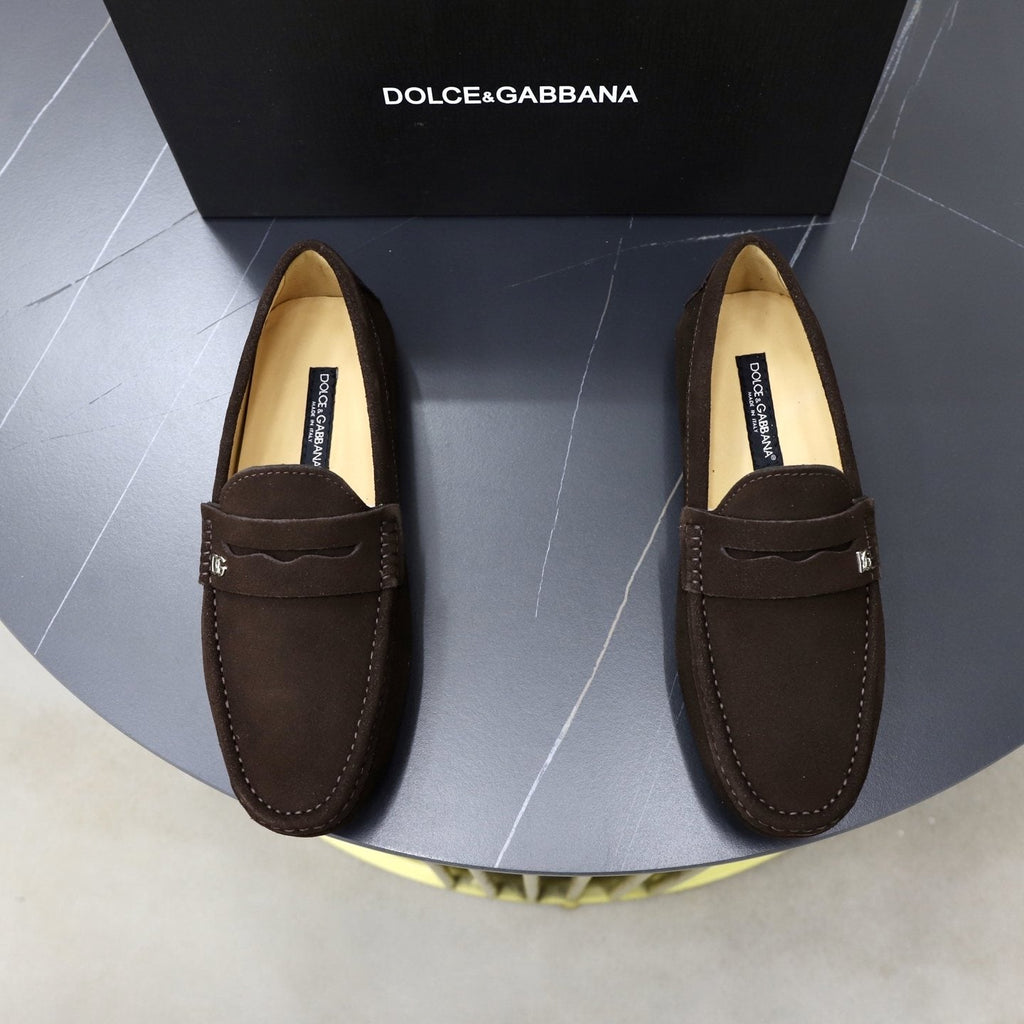 Dolce & Gabbana Moc-Toe Loafers — hero
