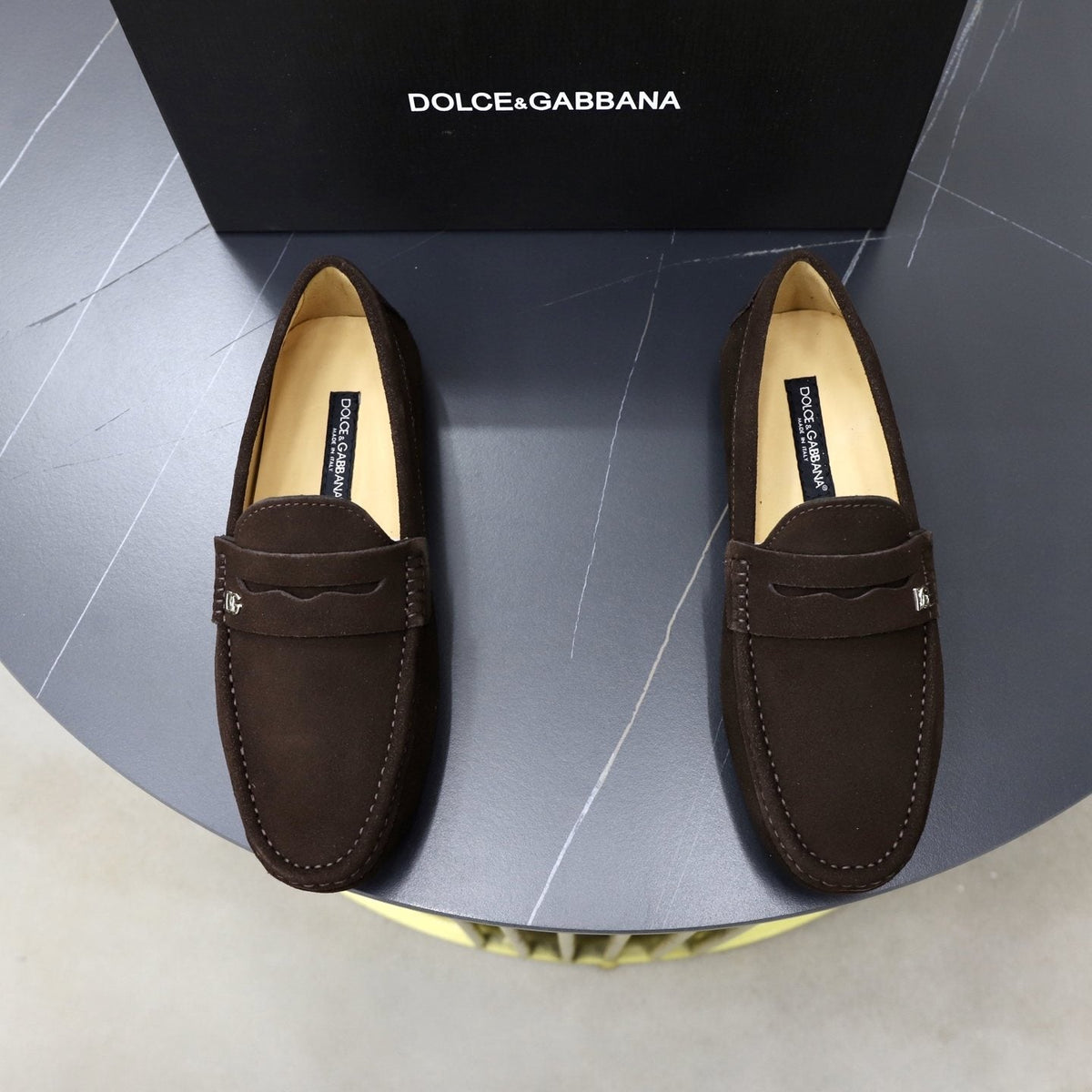 Dolce & Gabbana Moc-Toe Loafers — hero