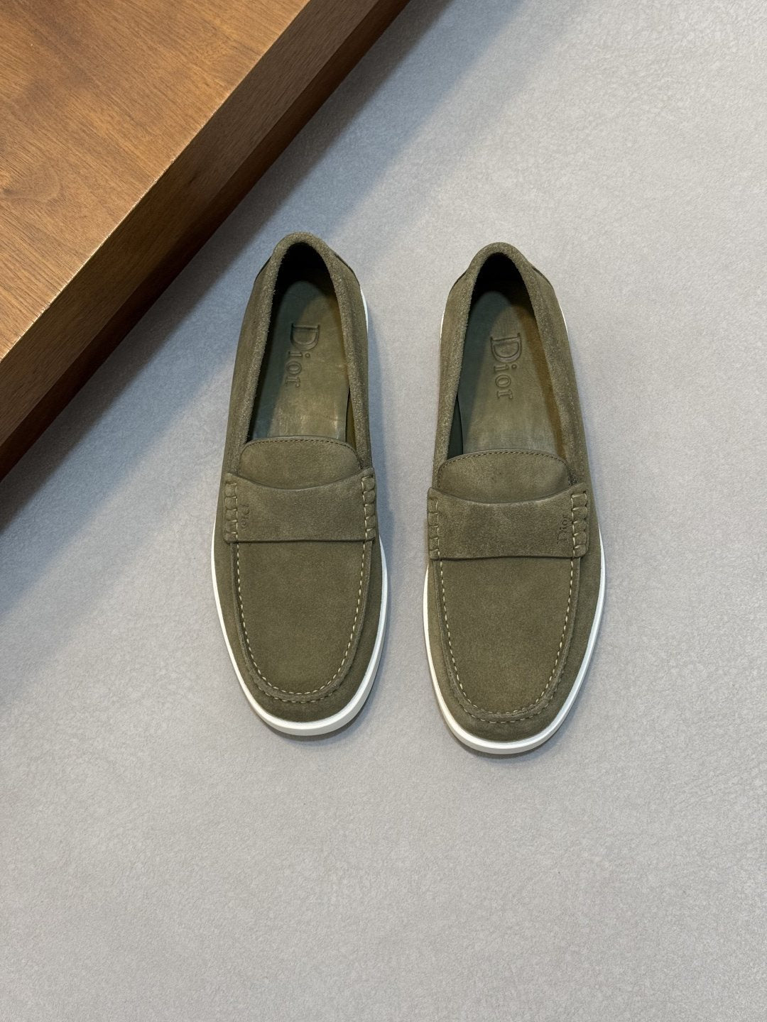 Dior Men's Slip-On Loafers — front