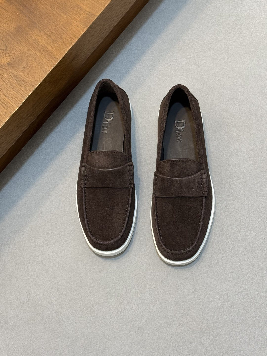 Dior Men's Slip-On Loafers — front