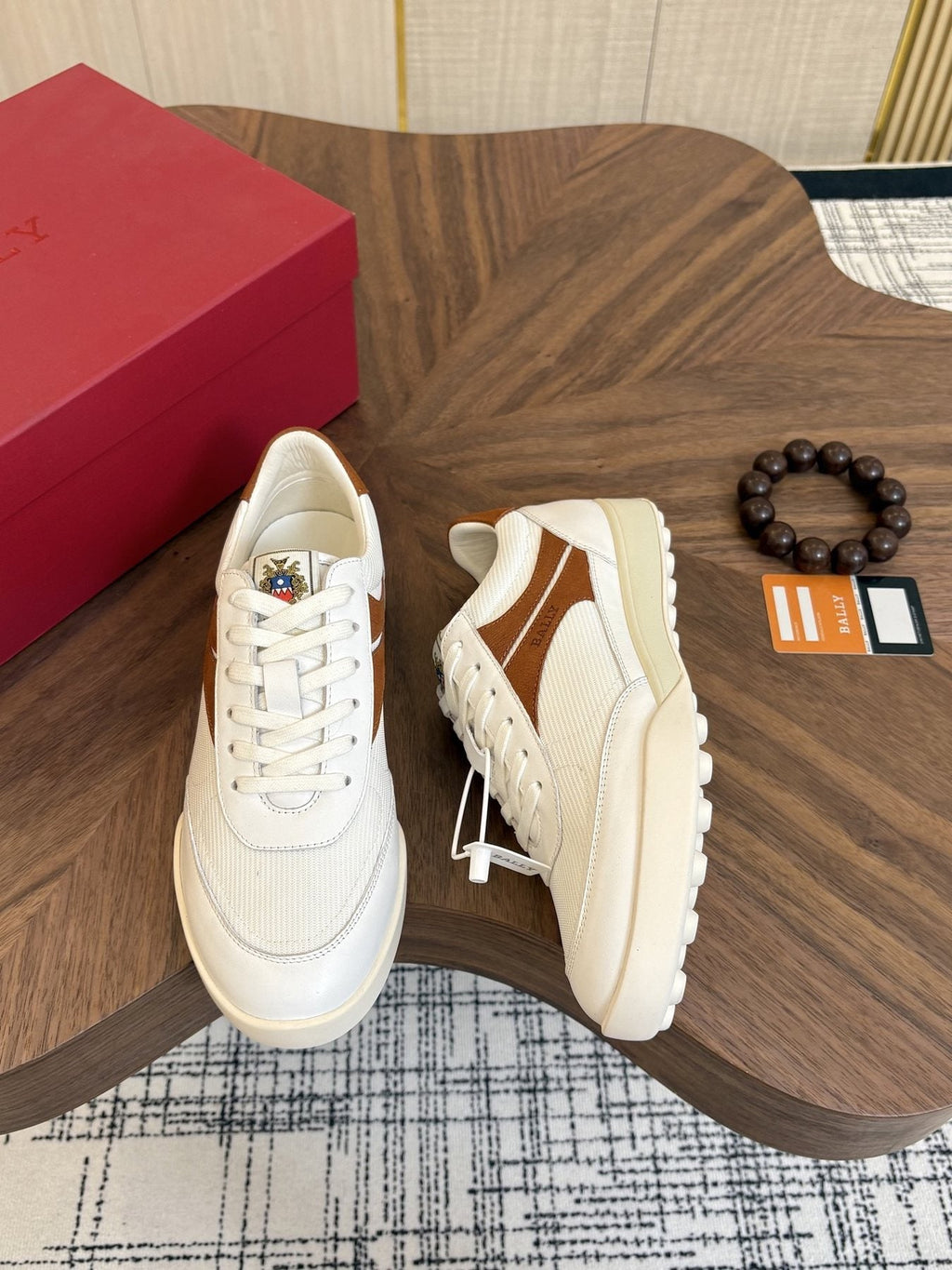 Bally Panel Low-Top Sneakers — side