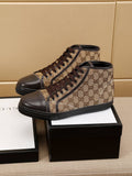 Gucci Monogram High-Top Sneakers — hero