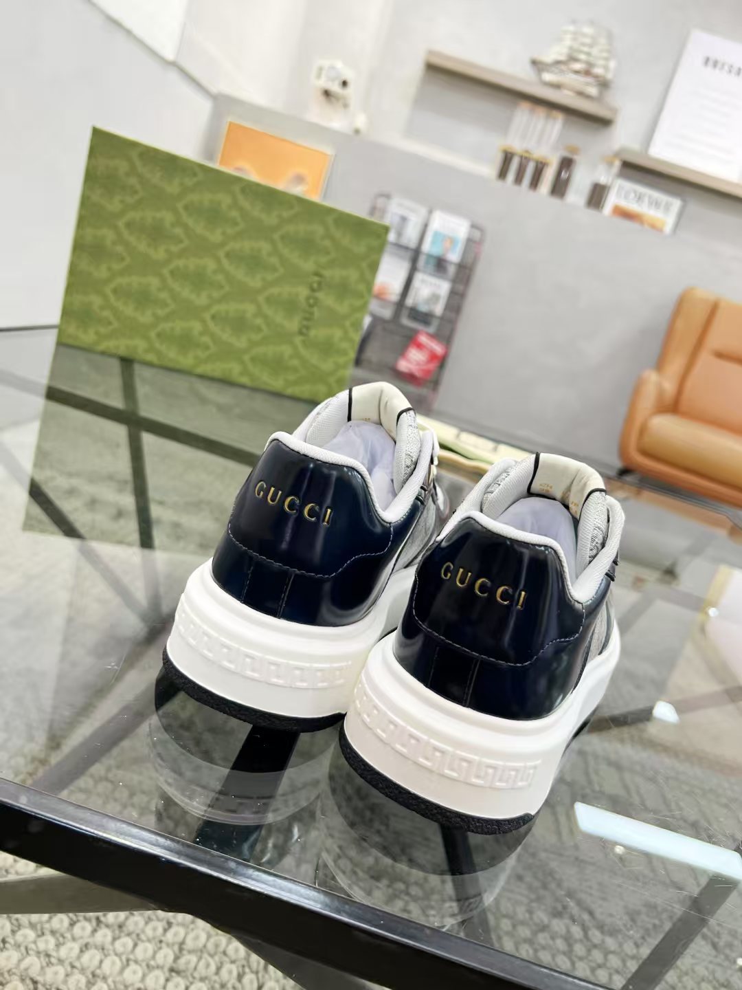 Gucci Platform Low-Top Sneakers — side