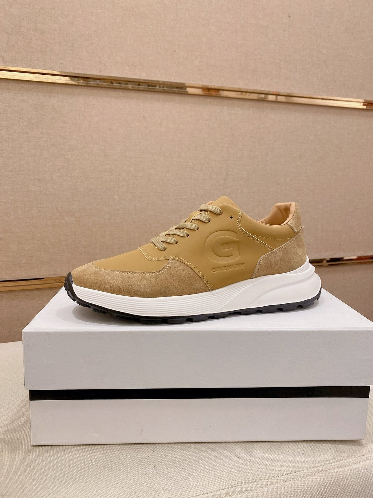 Givenchy Low-Top Lace-Up Sneakers — front