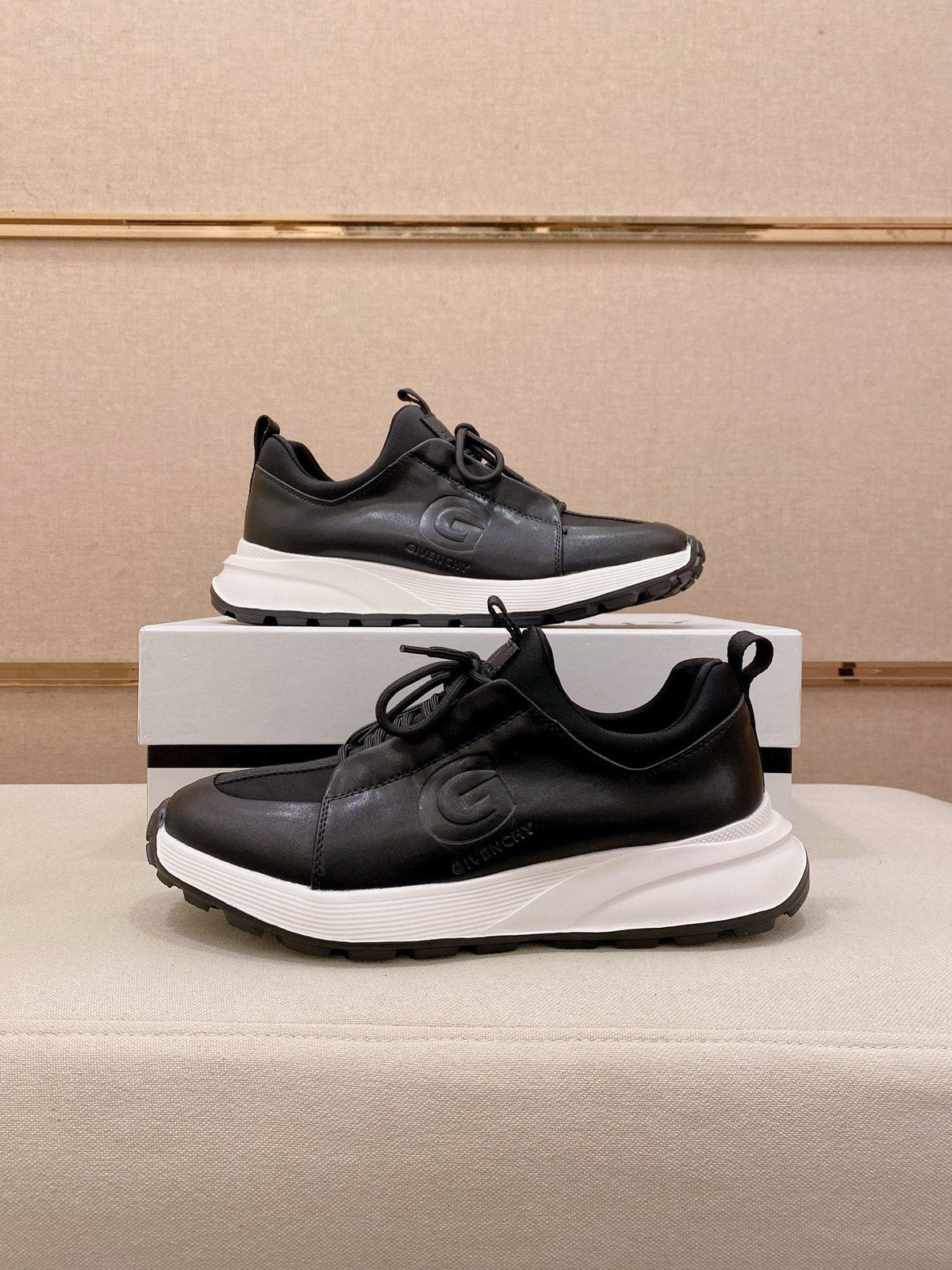 Givenchy Low-Top Lace-Up Sneakers — front