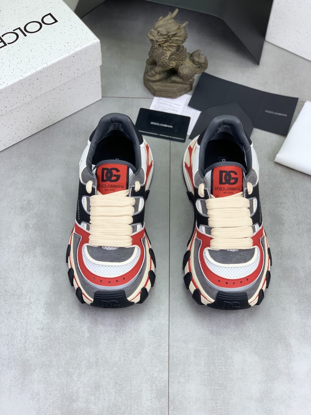 Dolce & Gabbana Paneled Low-Top Sneakers — front