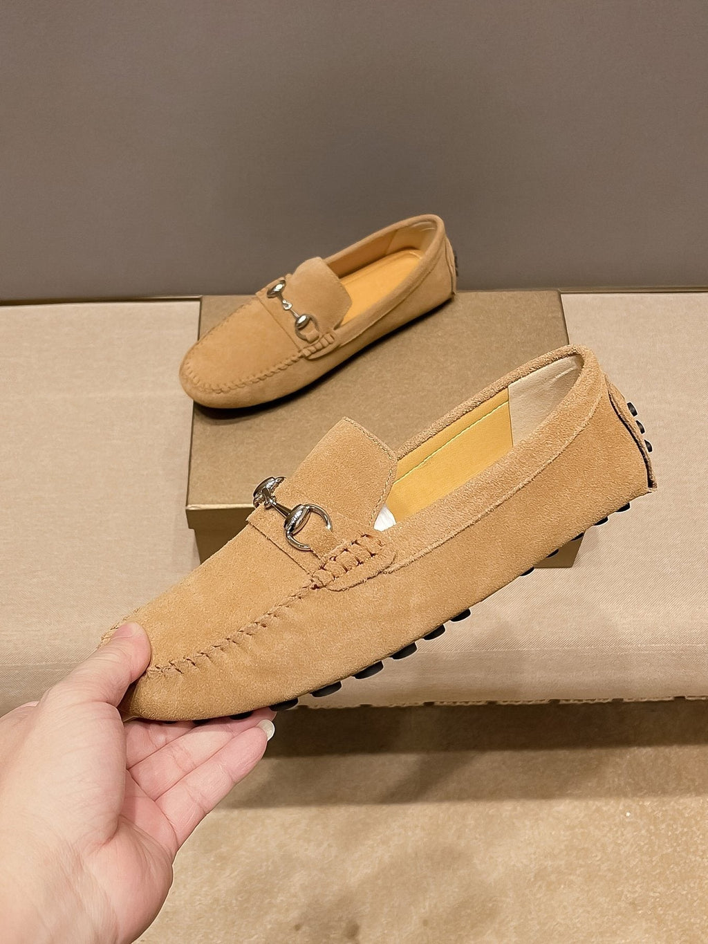 Gucci Horsebit Loafers — detail
