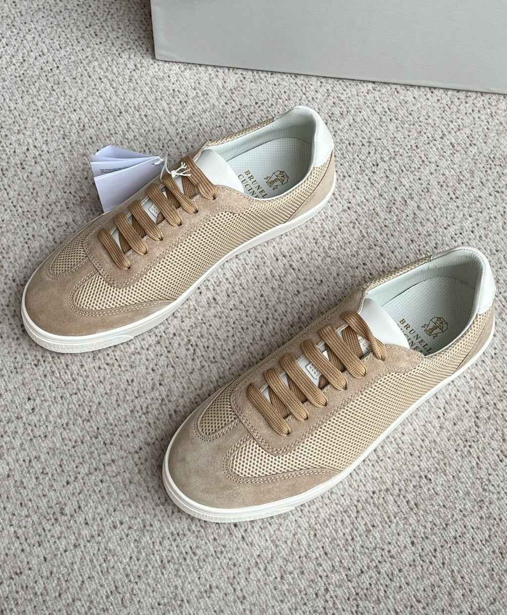 Brunello Cucinelli Low-Top Lace-Up Sneakers — front