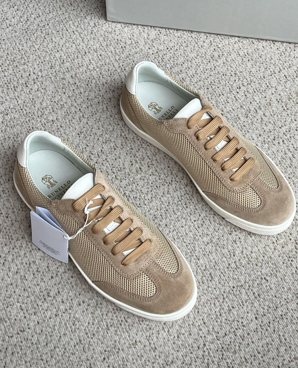 Brunello Cucinelli Low-Top Lace-Up Sneakers — front